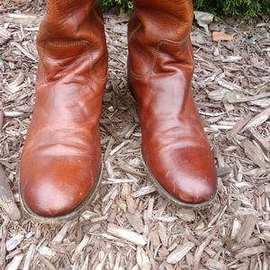 Frye congnac boots size 11 medium